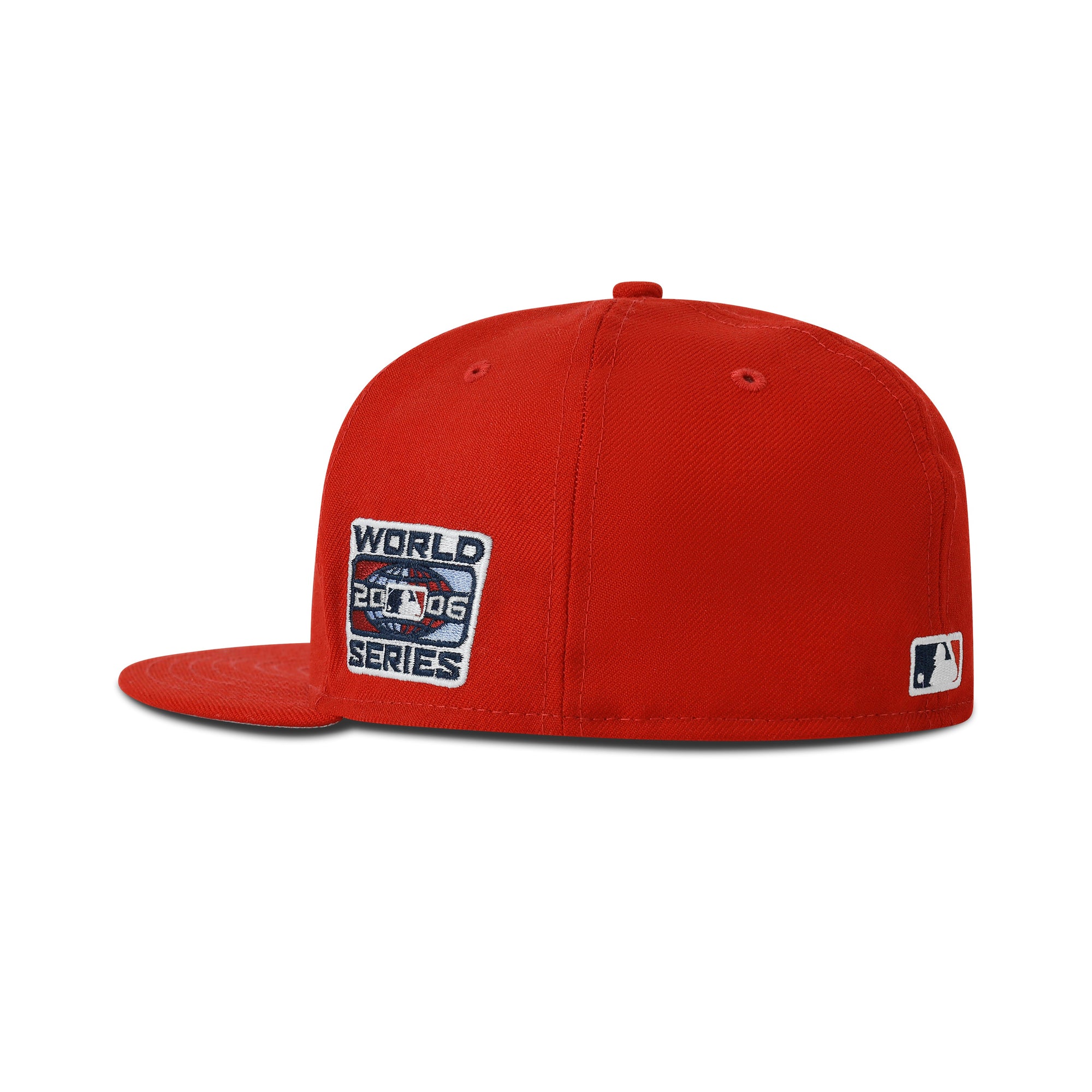 New Era St. Louis Cardinals Fitted Grey Bottom "Red White" (2006 World Series Embroidery)