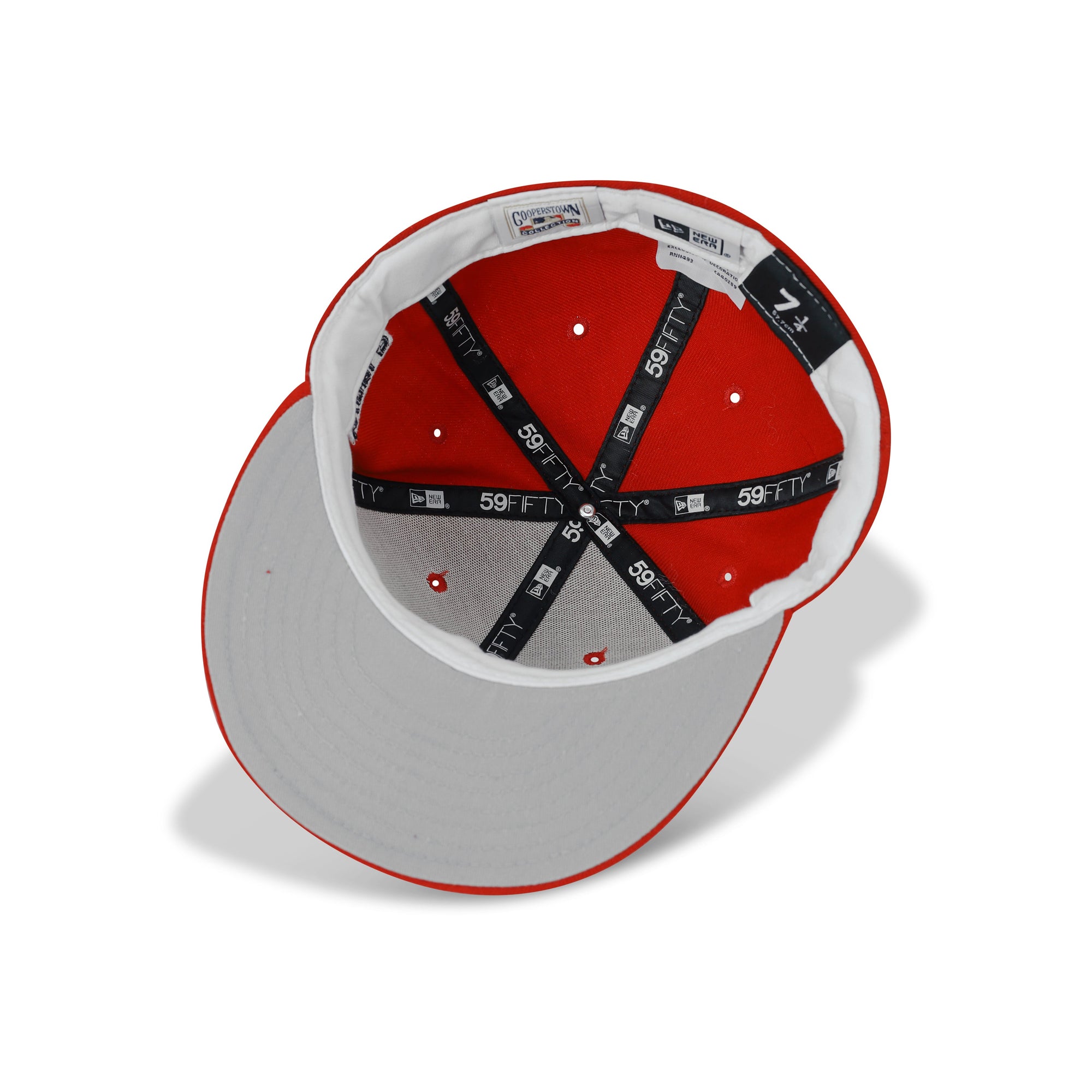 New Era St. Louis Cardinals Fitted Grey Bottom "Red White" (2006 World Series Embroidery)