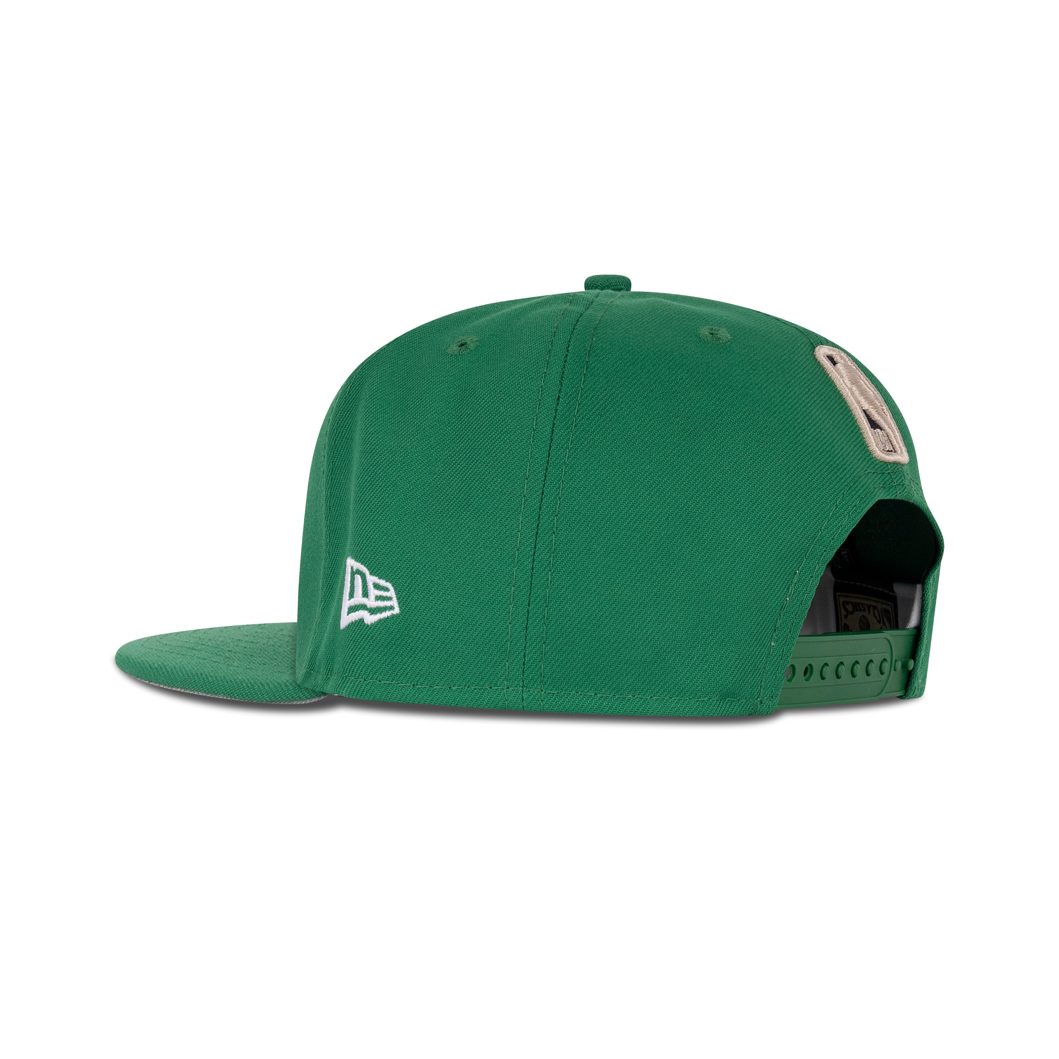 New Era Boston Celtics A-Frame Snapback Grey Bottom "Green White" (50 Years Embroidery)