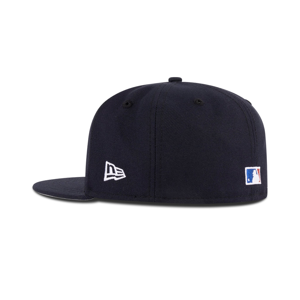 New Era Chicago Cubs Fitted Grey Bottom "Navy Snow White Metallic Blue Metallic Red" (1990 All Star Game Embroidery)