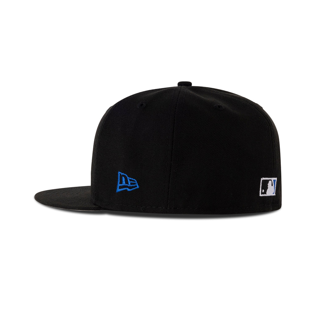 New Era Chicago Cubs Fitted Grey Bottom "Black Sapphire Metallic Pewter" (1990 All Star Game Embroidery)
