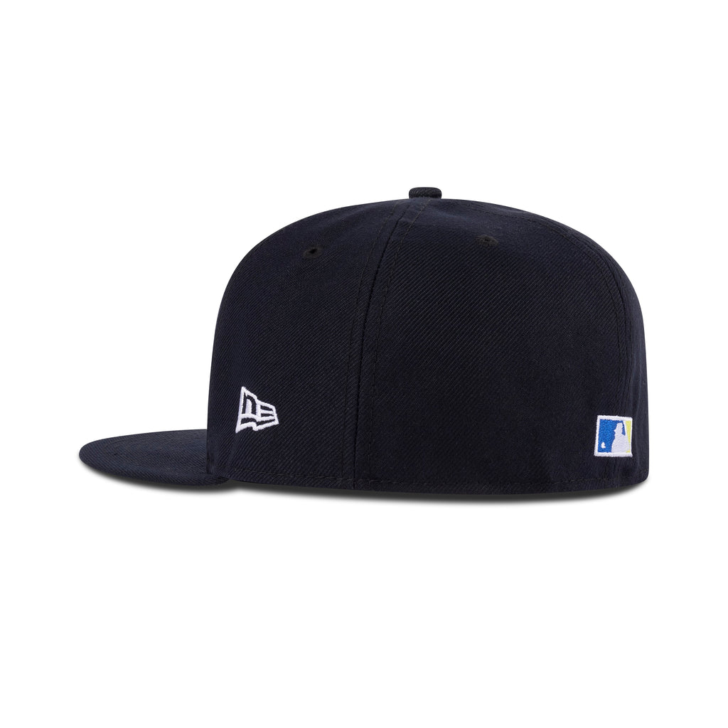 New Era Chicago Cubs Fitted Grey Bottom "Navy Sapphire Cyber Green" (1990 All Star Game Patch)