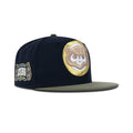 New Era Chicago Cubs Fitted Grey Bottom "Navy Olive Gold" (World Series Embroidery)