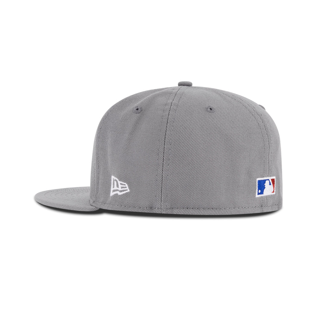 New Era Chicago Cubs Fitted "Storm Gray Royal Metallic Red" (1990 All Star Game Embroidery)