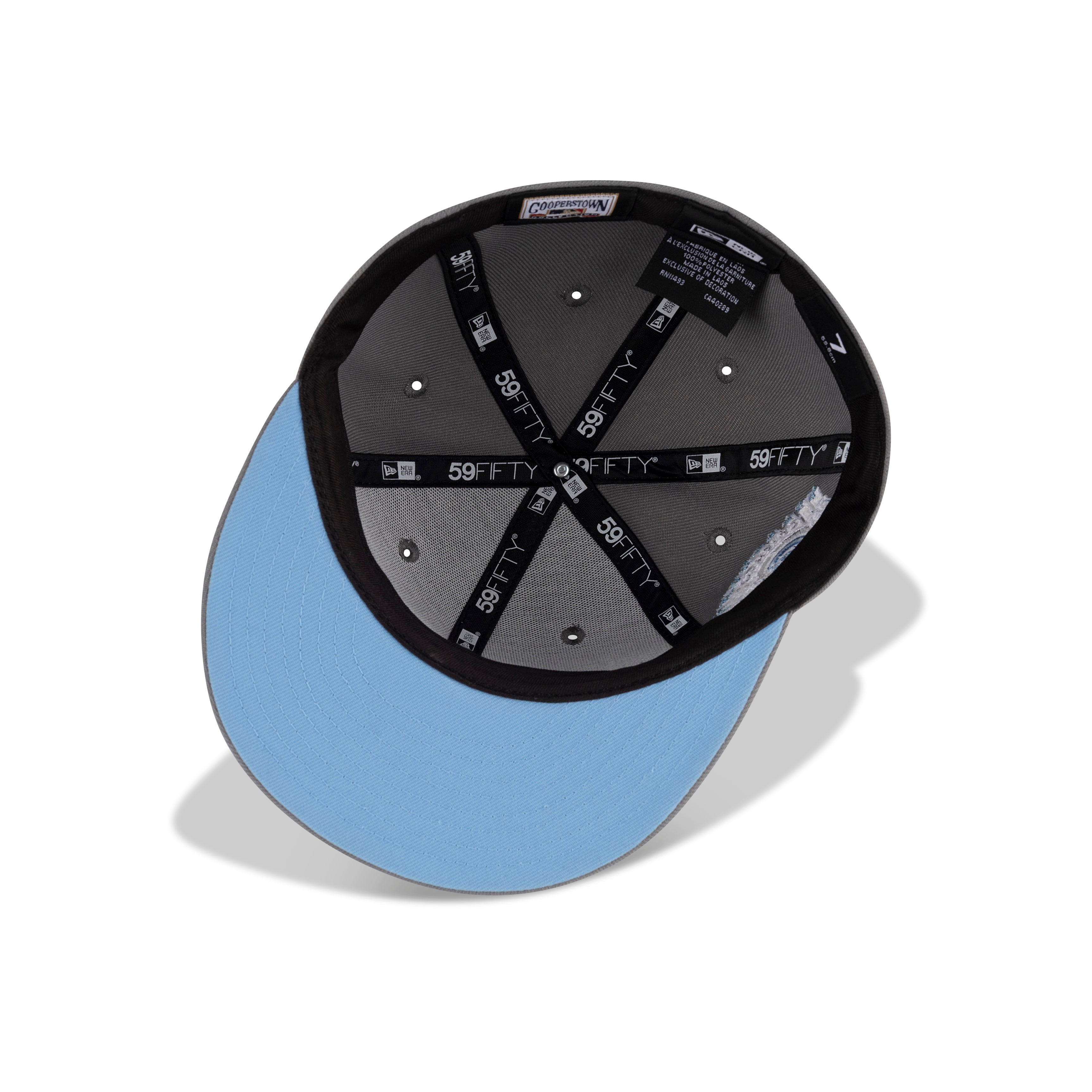 New Era Chicago Cubs Fitted Sky Bottom "Storm Grey Sky" (1990 All Star Game Embroidery)