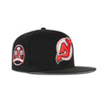 New Era New Jersey Devils Fitted Pink Bottom "Black Red Metallic Silver" (1995 20th Anniversary Embroidery)