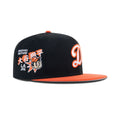 New Era Los Angeles Dodgers Fitted Gray Bottom "Black Orange White" (Shohei Ohtani Embroidery)
