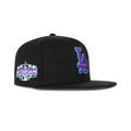 New Era Los Angeles Dodgers Fitted Grey Bottom "Black Vice Blue Purple" (2022 All Star Game Embroidery)