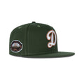 New Era Los Angeles Dodgers Fitted Grey Bottom "Dark Green White Copper" (50th Anniversary Embroidery)