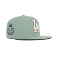 New Era Los Angeles Dodgers Fitted Green Bottom "Everest Cilantro Ivory Copper" (2024 World Series Embroidery)