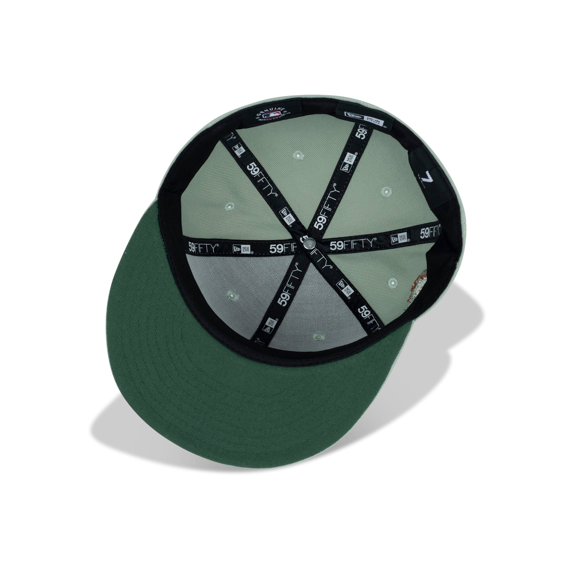 New Era Los Angeles Dodgers Fitted Green Bottom "Everest Cilantro Ivory Copper" (2024 World Series Embroidery)