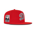 New Era Los Angeles Dodgers Fitted Grey Bottom "Red Metallic Aluminum" (60th Anniversary Embroidery)