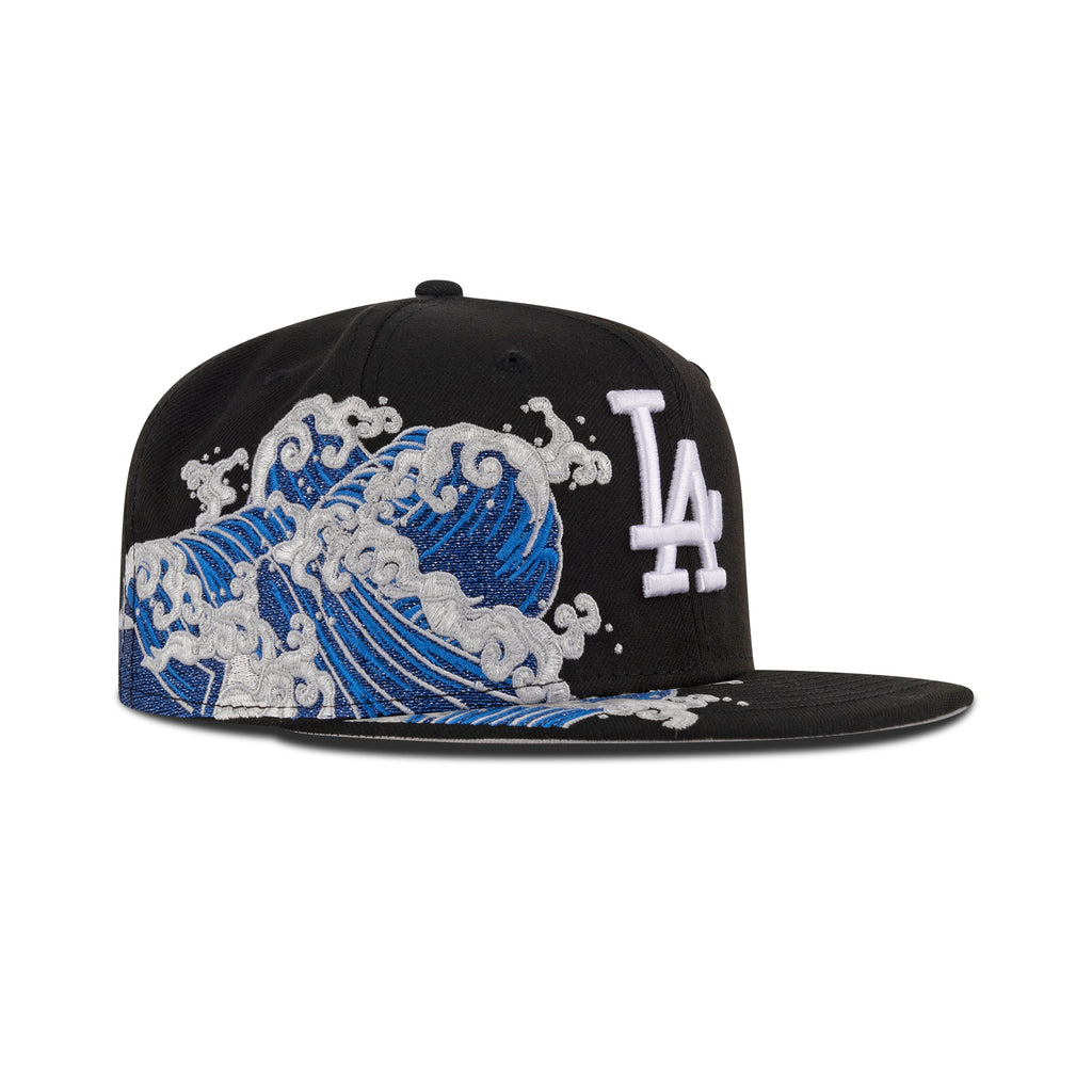 New Era Los Angeles Dodgers Fitted Grey Bottom "Surf Tide"