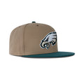 New Era Philadelphia Eagles Fitted Grey Bottom "Tan Green White Silver"