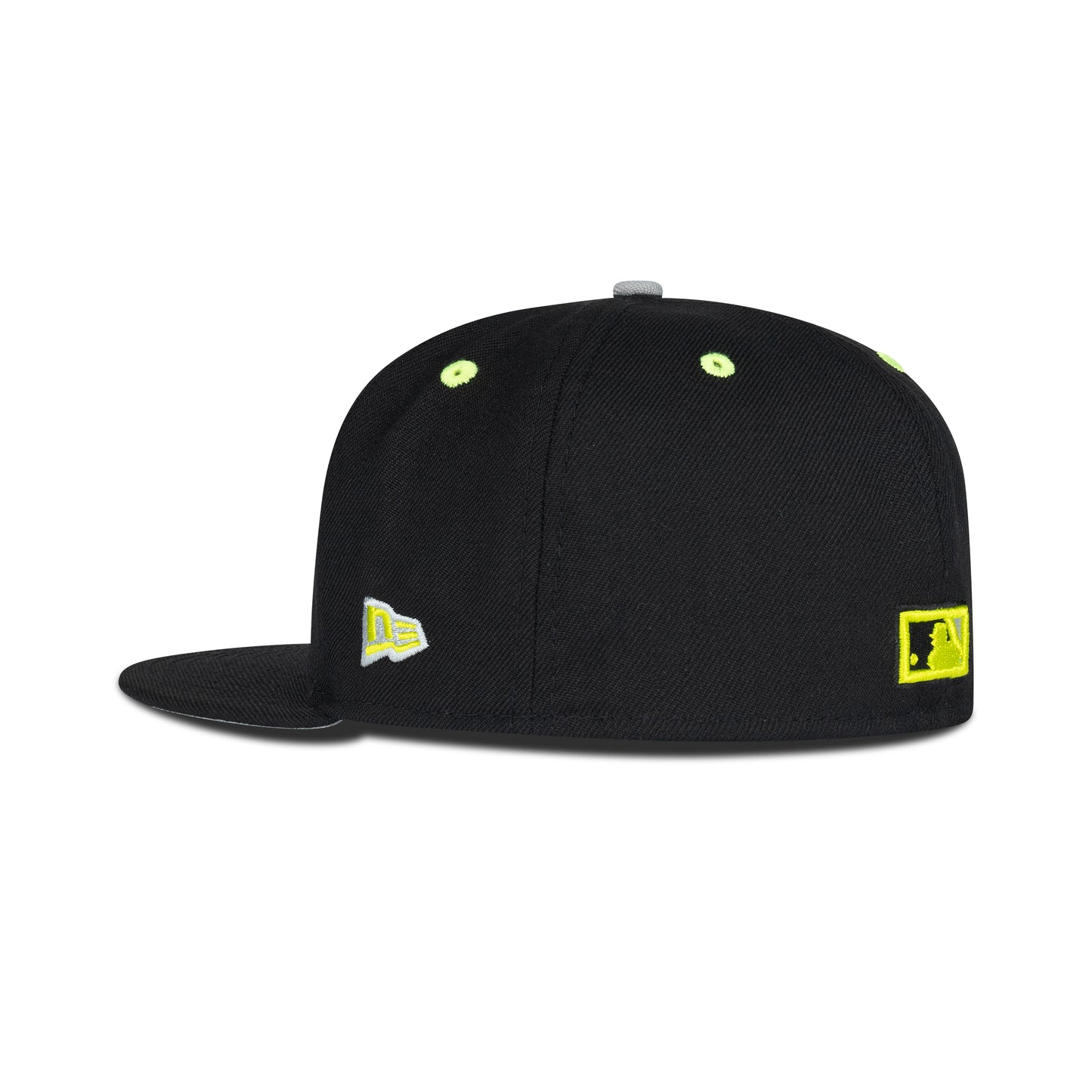 New Era Montreal Expos Fitted Grey Bottom "Black Grey Neon" (35th Anniversary Embroidery)