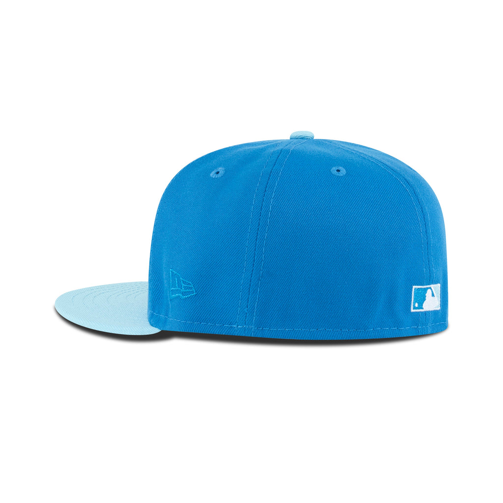 New Era Montreal Expos Fitted Grey Bottom "Blue Sky" (35th Anniversary Embroidery)