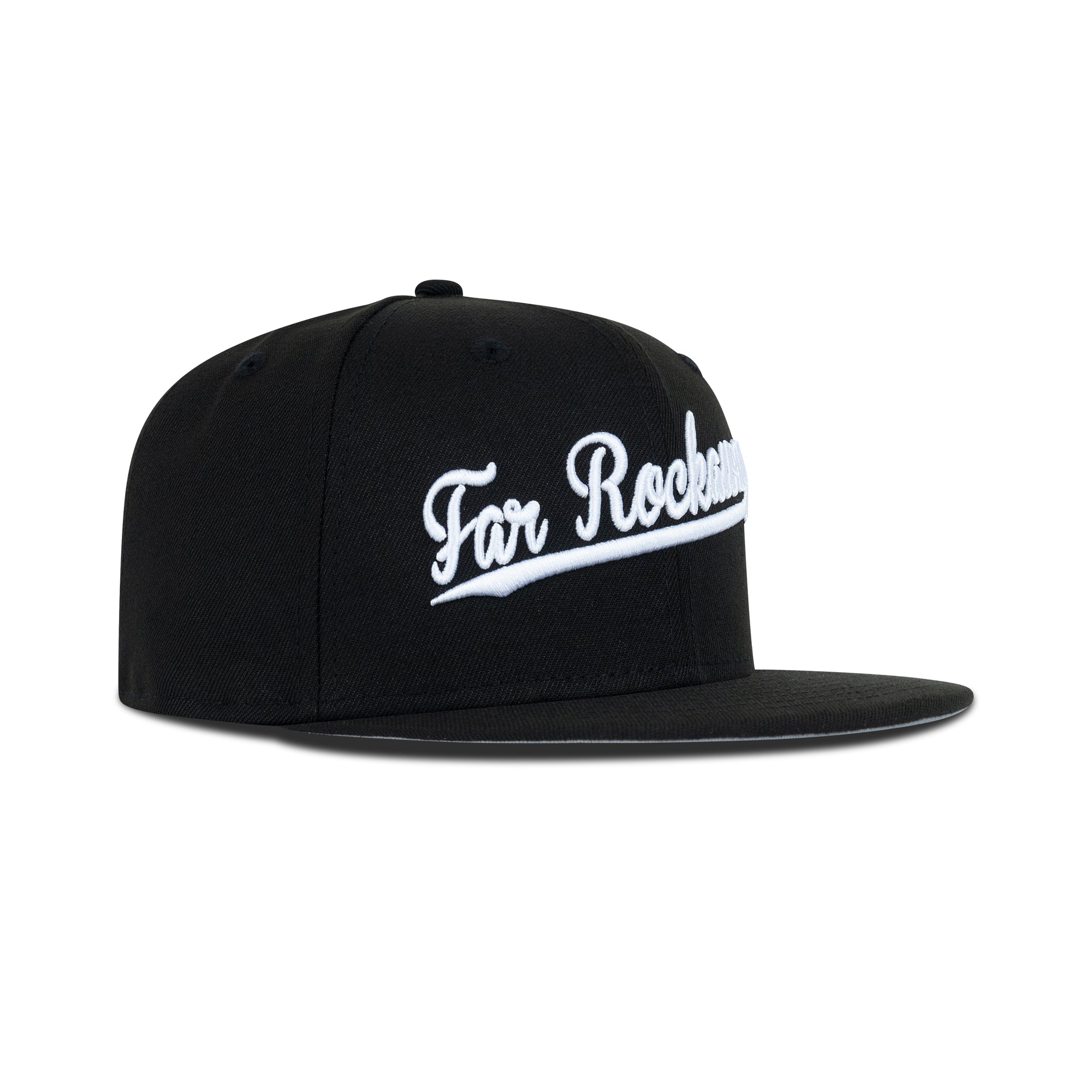 New Era Far Rockaway NY Fitted Grey Bottom "Black White"