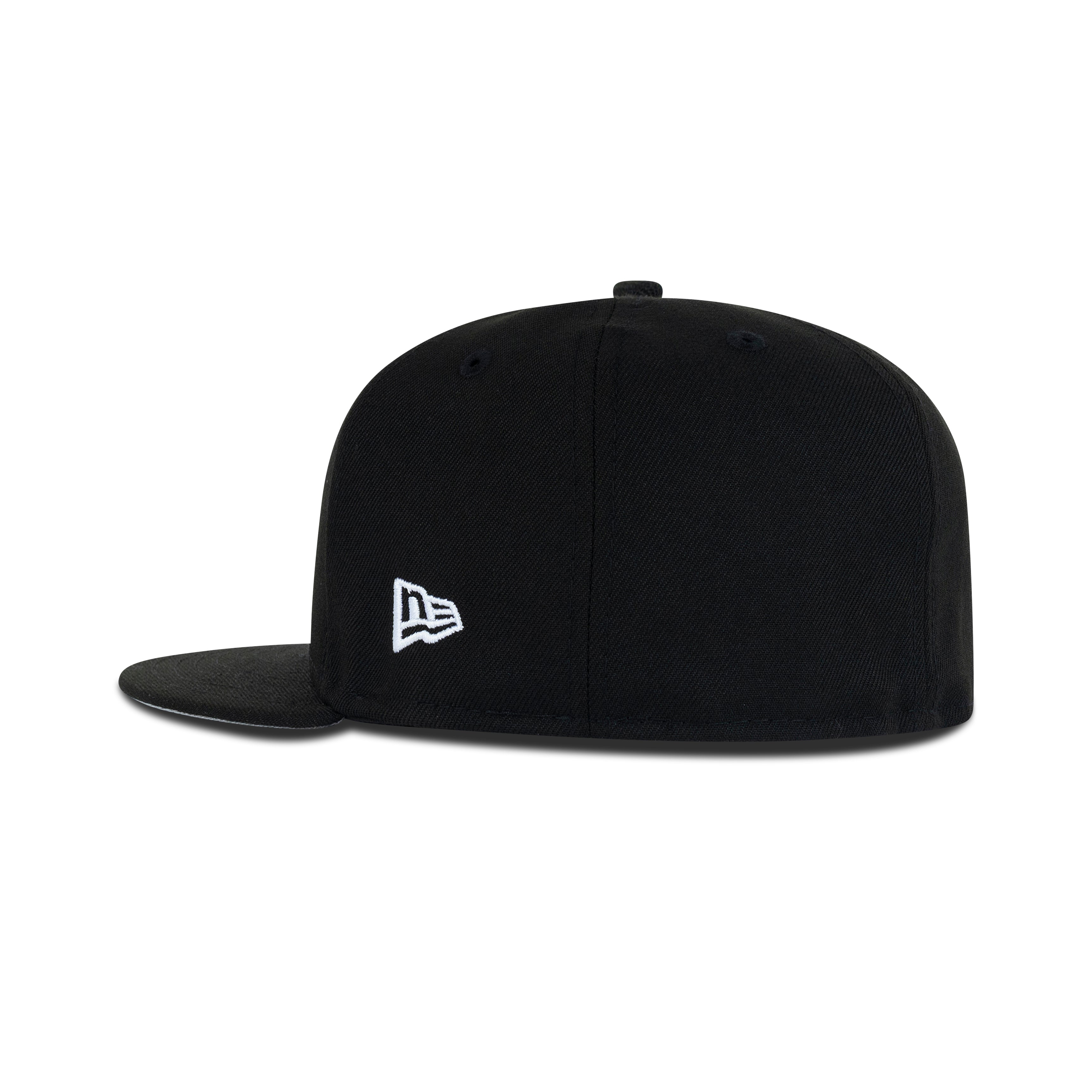 New Era Far Rockaway NY Fitted Grey Bottom "Black White"