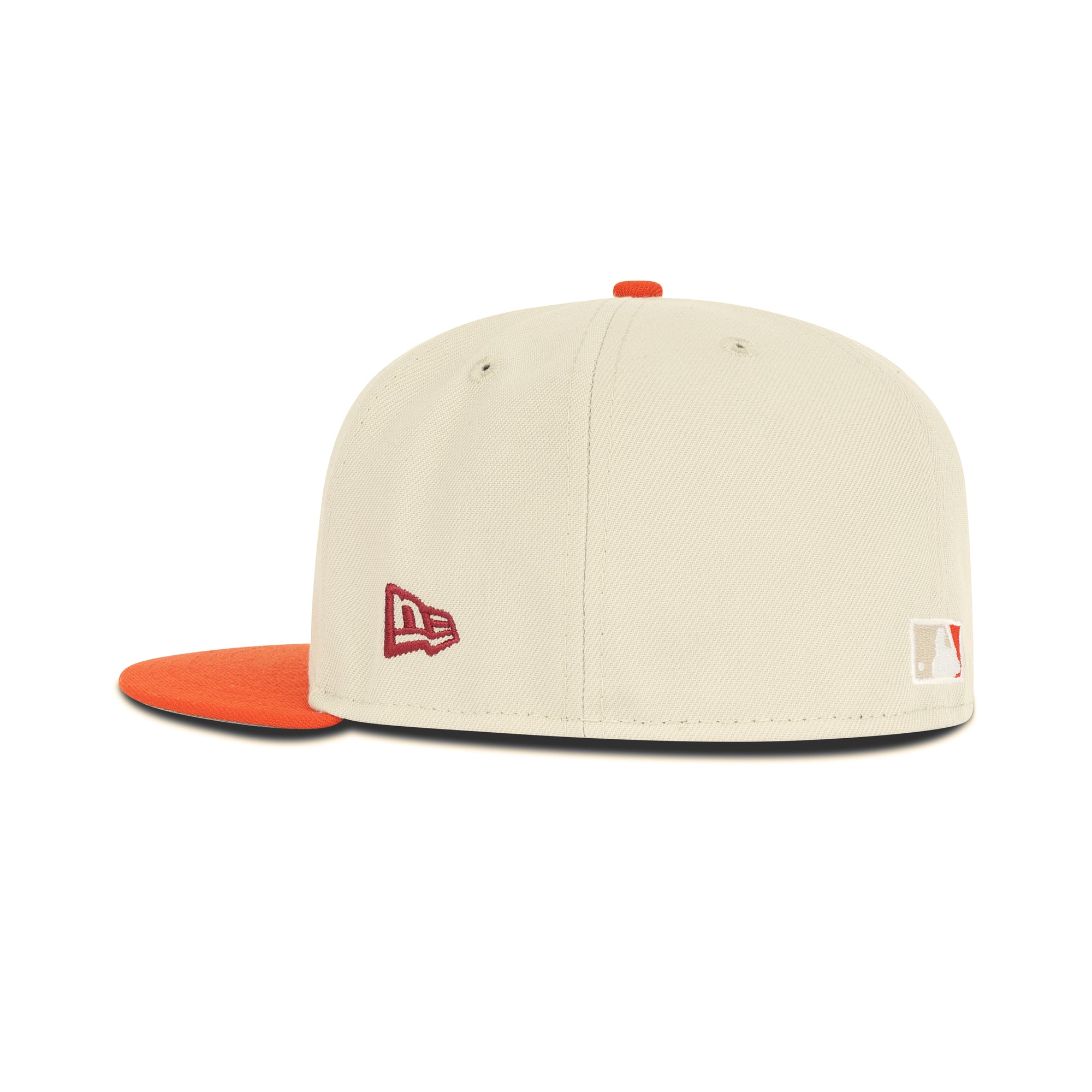 New Era San Francisco Giants Fitted Grey Bottom "Stone Orange Copper" (1958-1952 25 Years Embroidery)