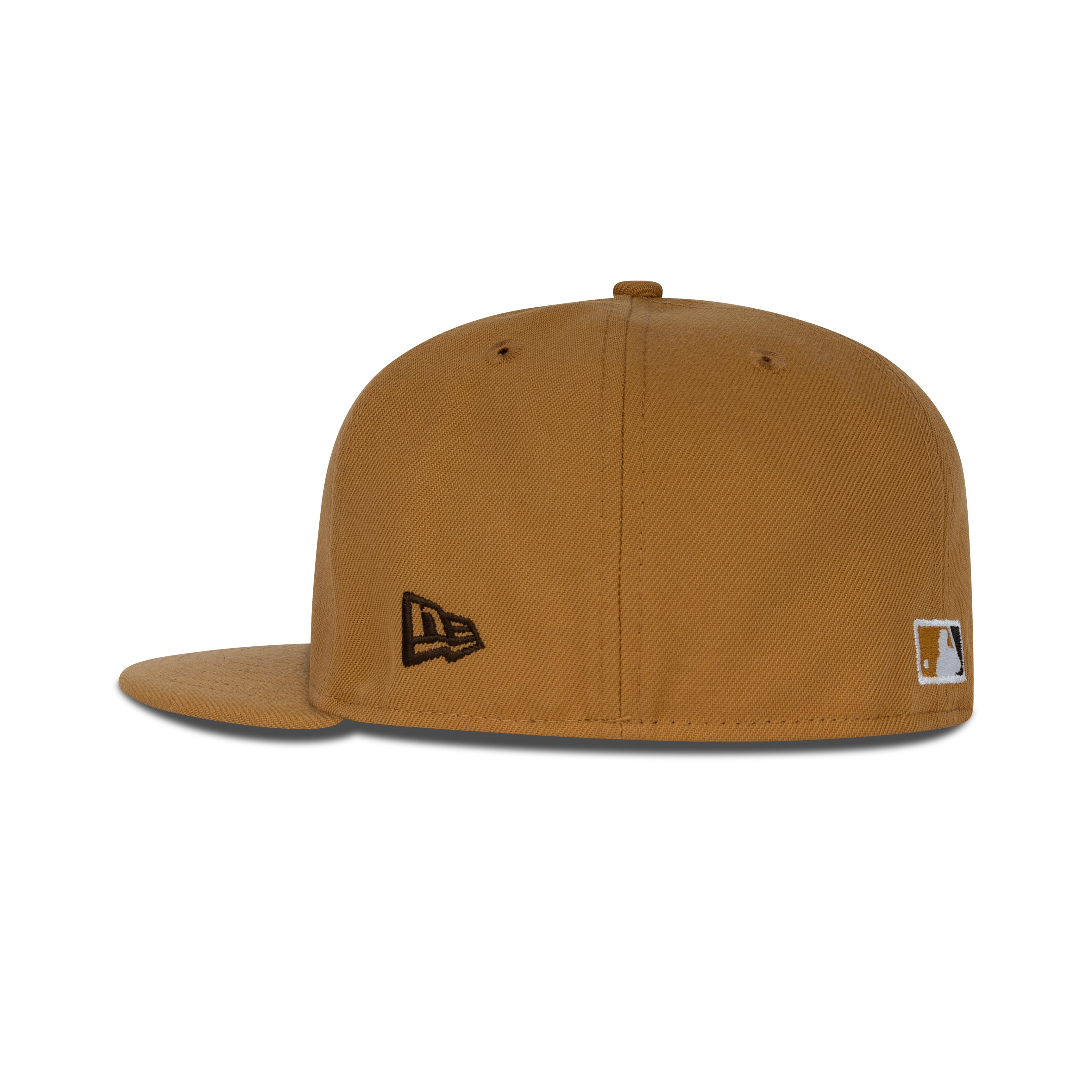 New Era San Francisco Giants Fitted Green Bottom "Tan Brown White" (1958-2008 50 Years Embroidery)
