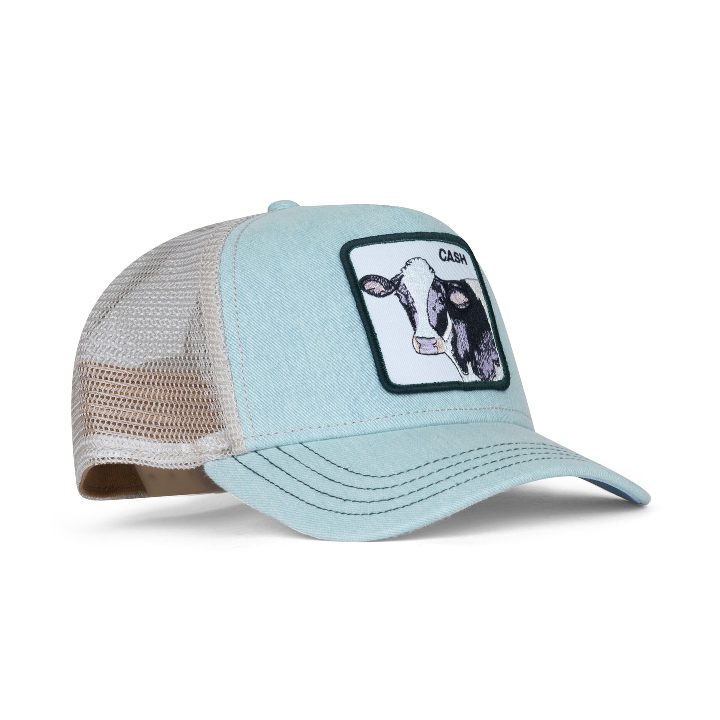 Goorin Bros The Cash Cow Snapback Trucker Hat "Blue"