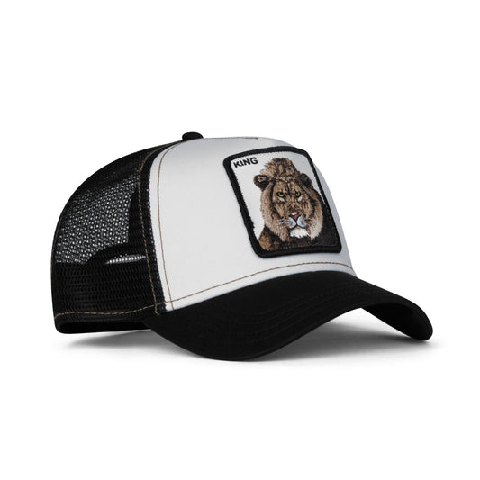 Goorin Bros The King Lion Snapback Trucker Hat "Black"