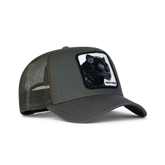 Goorin Bros Black Panther Farm Snapback Trucker Hat "Olive"