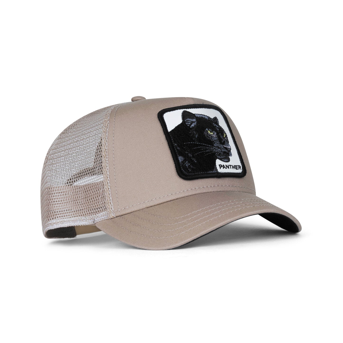 Goorin Bros The Panther Farm Snapback Trucker Hat "Taupe"