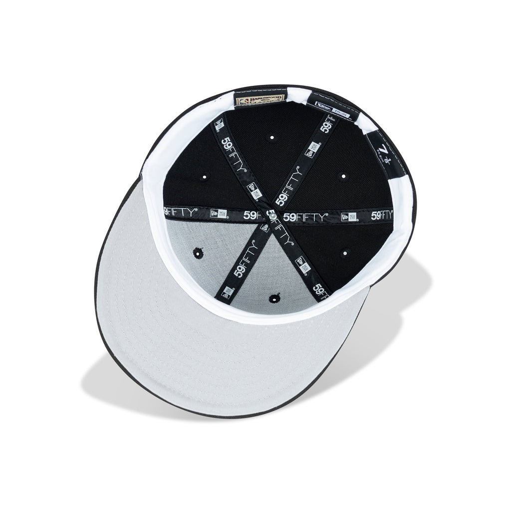 New Era Vancouver Grizzlies Fitted Grey Bottom "Black Teal Red" (1995-96 Inaugural Season Embroidery)