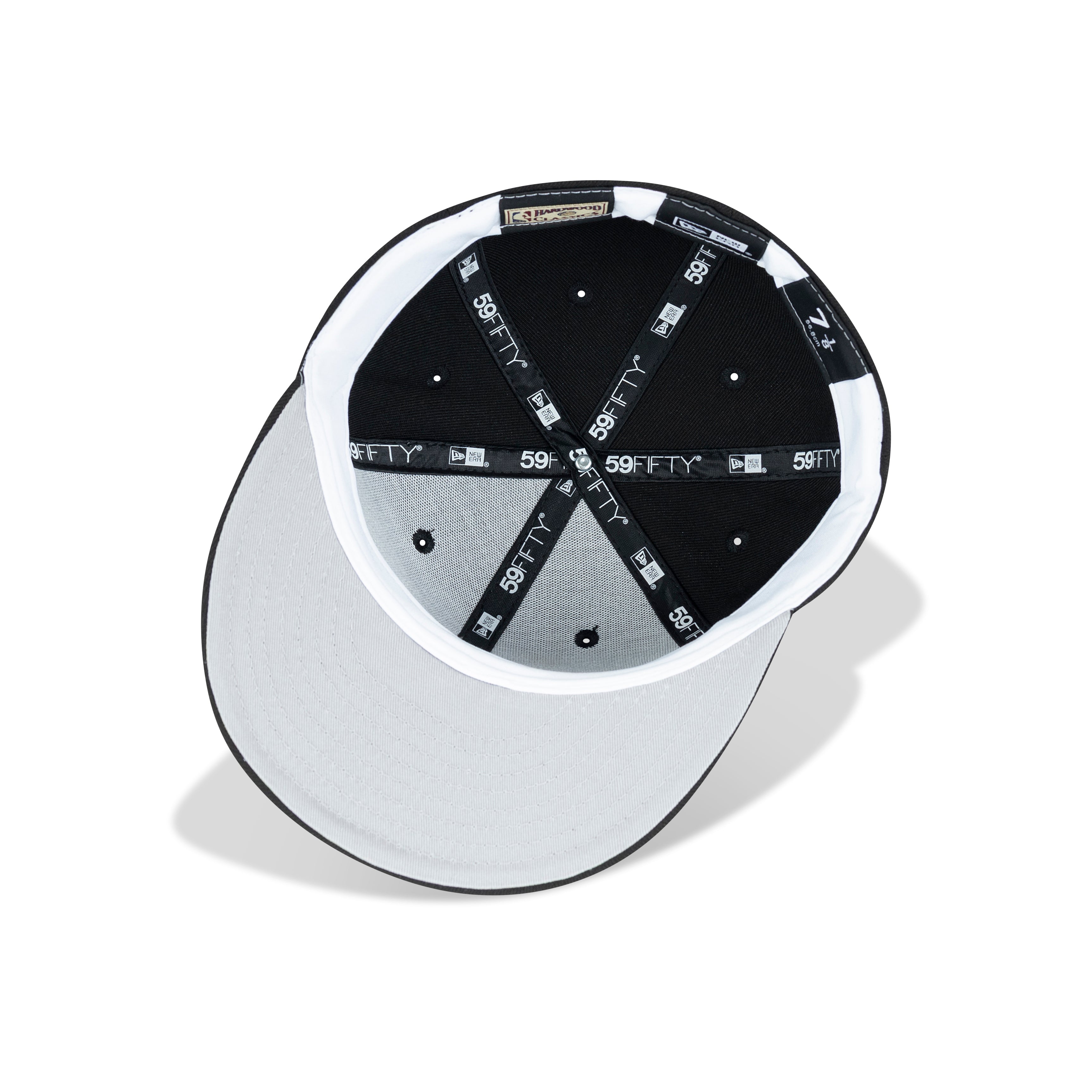 New Era Vancouver Grizzlies Fitted Grey Bottom "Black Teal Red" (1995-96 Inaugural Season Embroidery)