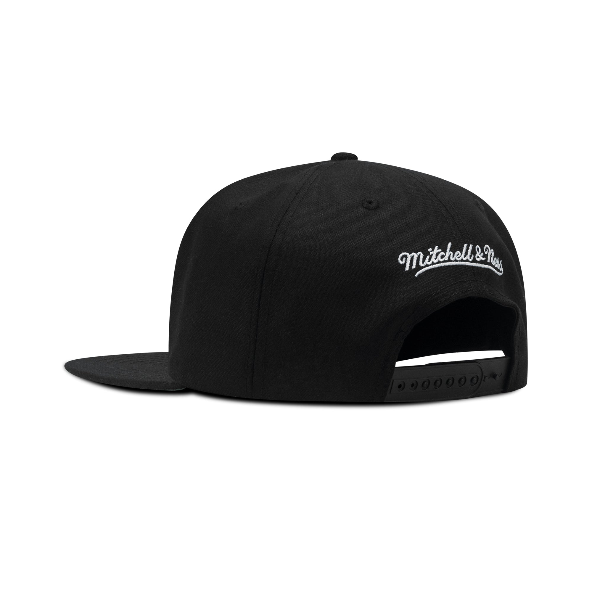 Mitchell & Ness Vancouver Grizzlies Snapback Green Bottom "Black Teal" (Western Conference Patch Embroidery)