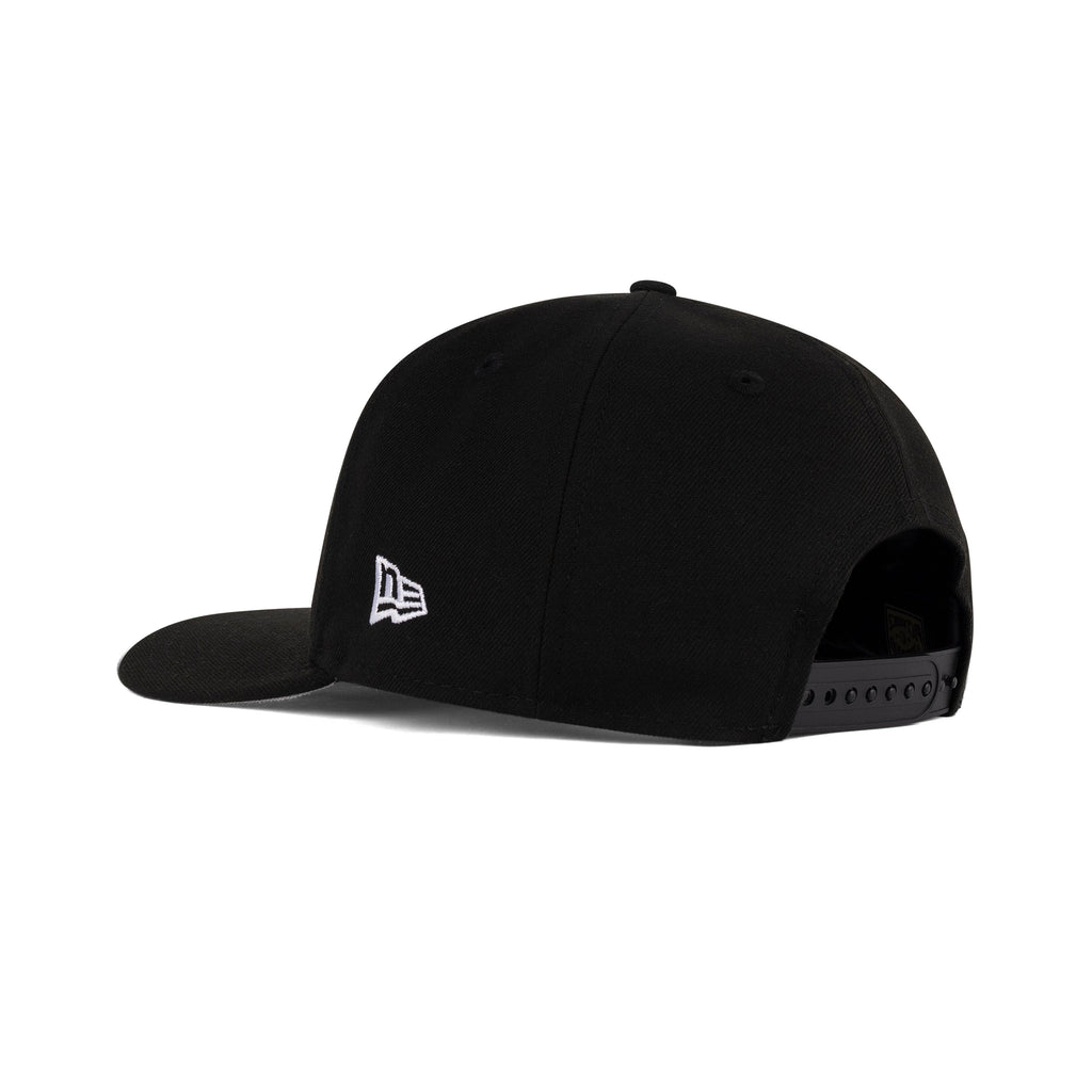 New Era New York Knicks A-Frame Snapback Gray Bottom "Black White" (1946 Embroidery)