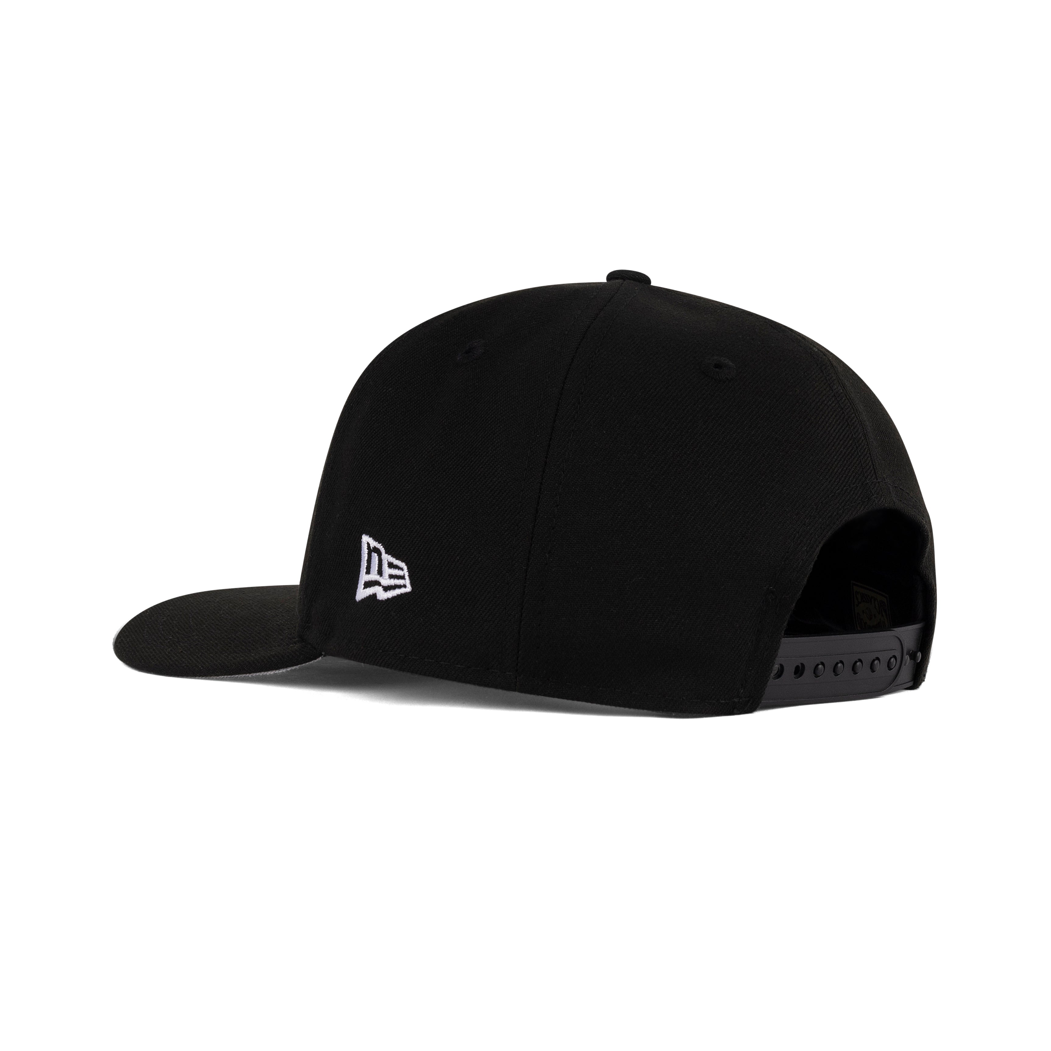 New Era New York Knicks A-Frame Snapback Gray Bottom "Black White" (1946 Embroidery)