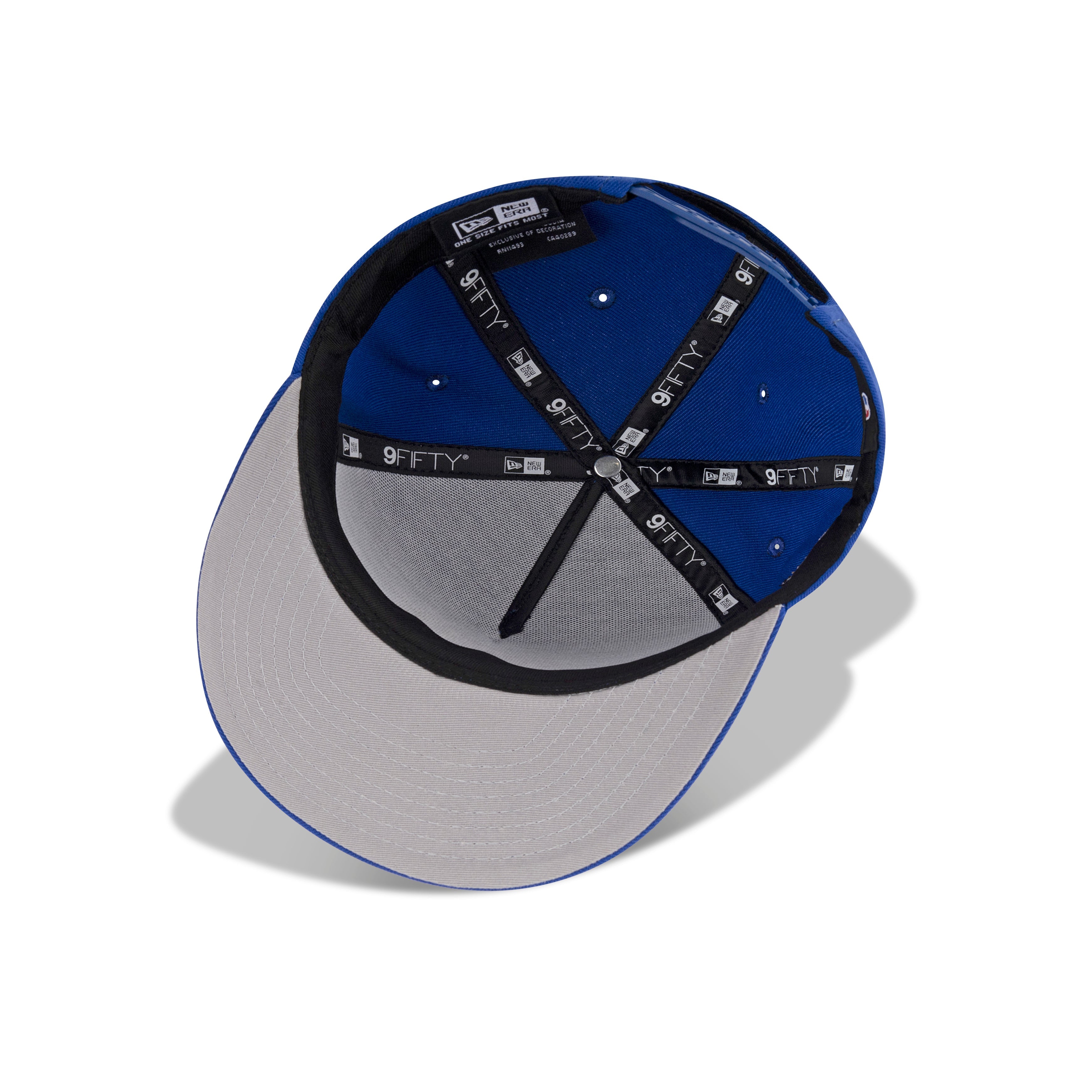 New Era New York Knicks A-Frame Snapback "Majestic Blue Orange " (25-26 NBA Champions Embroidery)