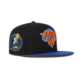 New Era New York Knicks Fitted Orange Bottom "Black Royal Orange" (2X World Champs Embroidery)