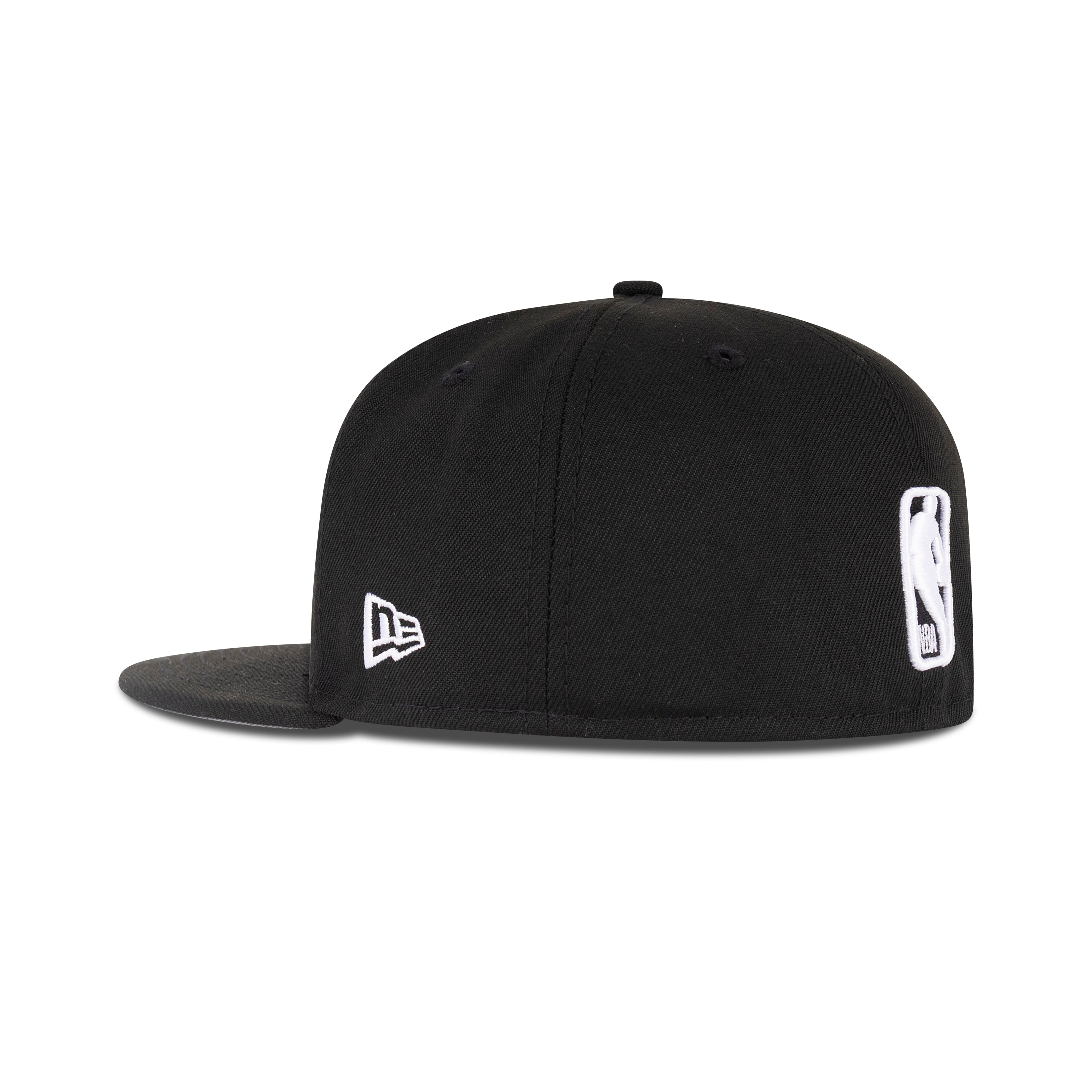 New Era New York Knicks Fitted Grey Bottom "Black White"