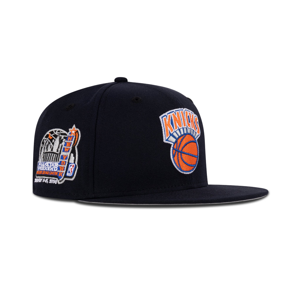 New Era New York Knicks Fitted "Navy Orange Blue" (NBA All Star Weekend 1998 Embroidery)
