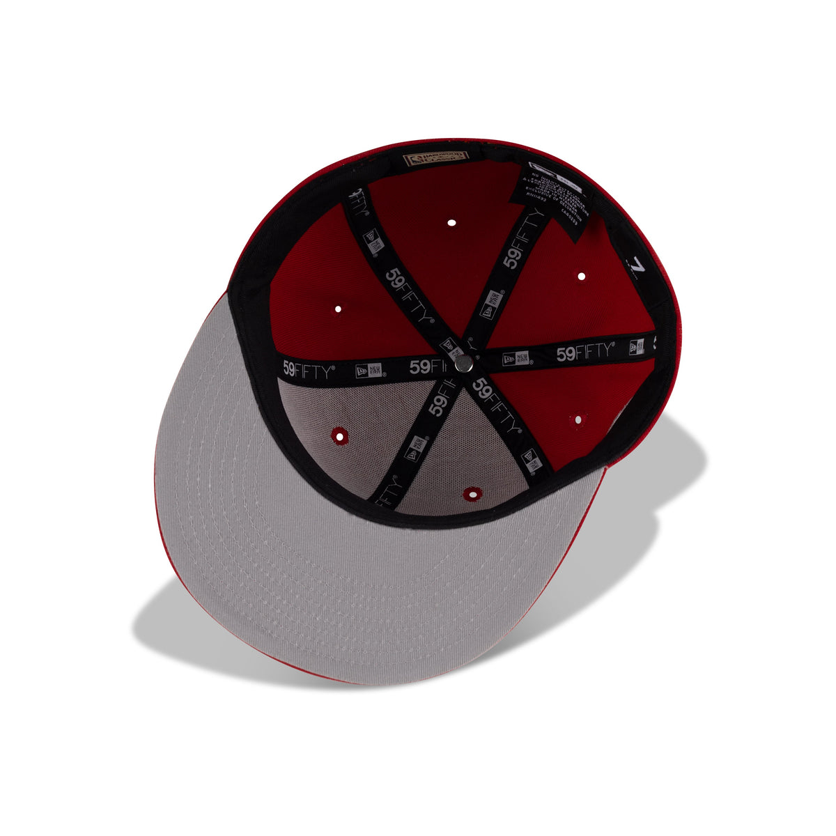New Era New York Knicks Fitted "Scarlet Red White" (NBA All Star Weekend 1998 Embroidery)