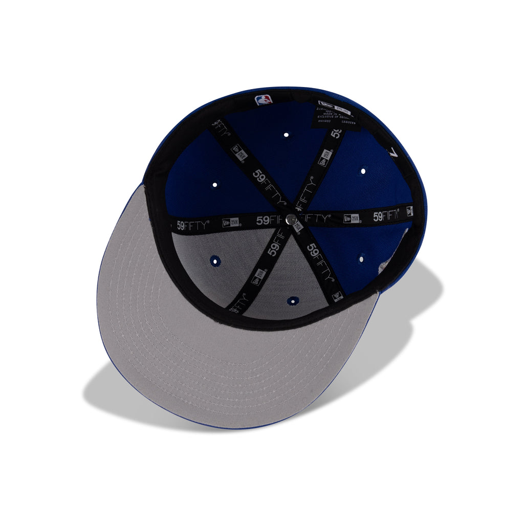 New Era New York Knicks Fitted "Majestic Blue White Cloud" (1946 Star Embroidery)