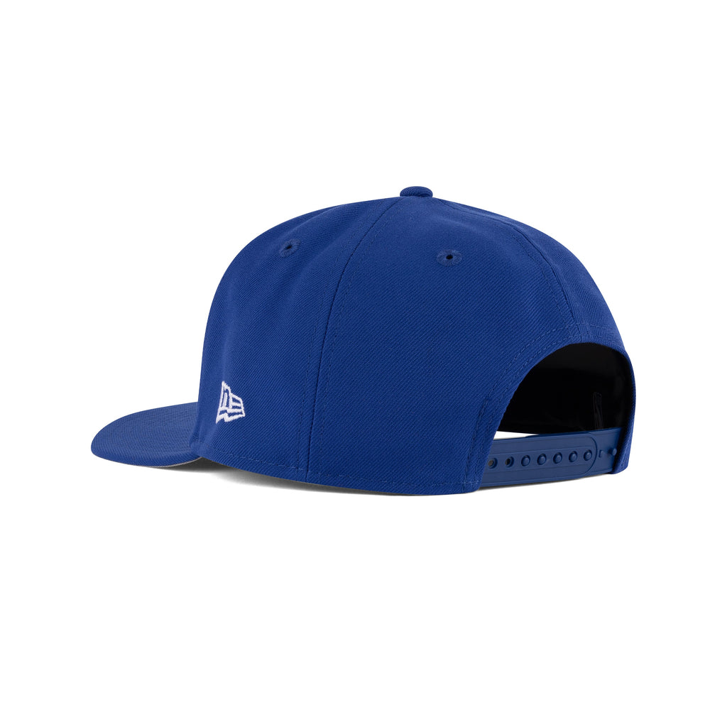 New Era New York Knicks A-Frame "Majestic Blue Snow White" (1946 Star Embroidery)