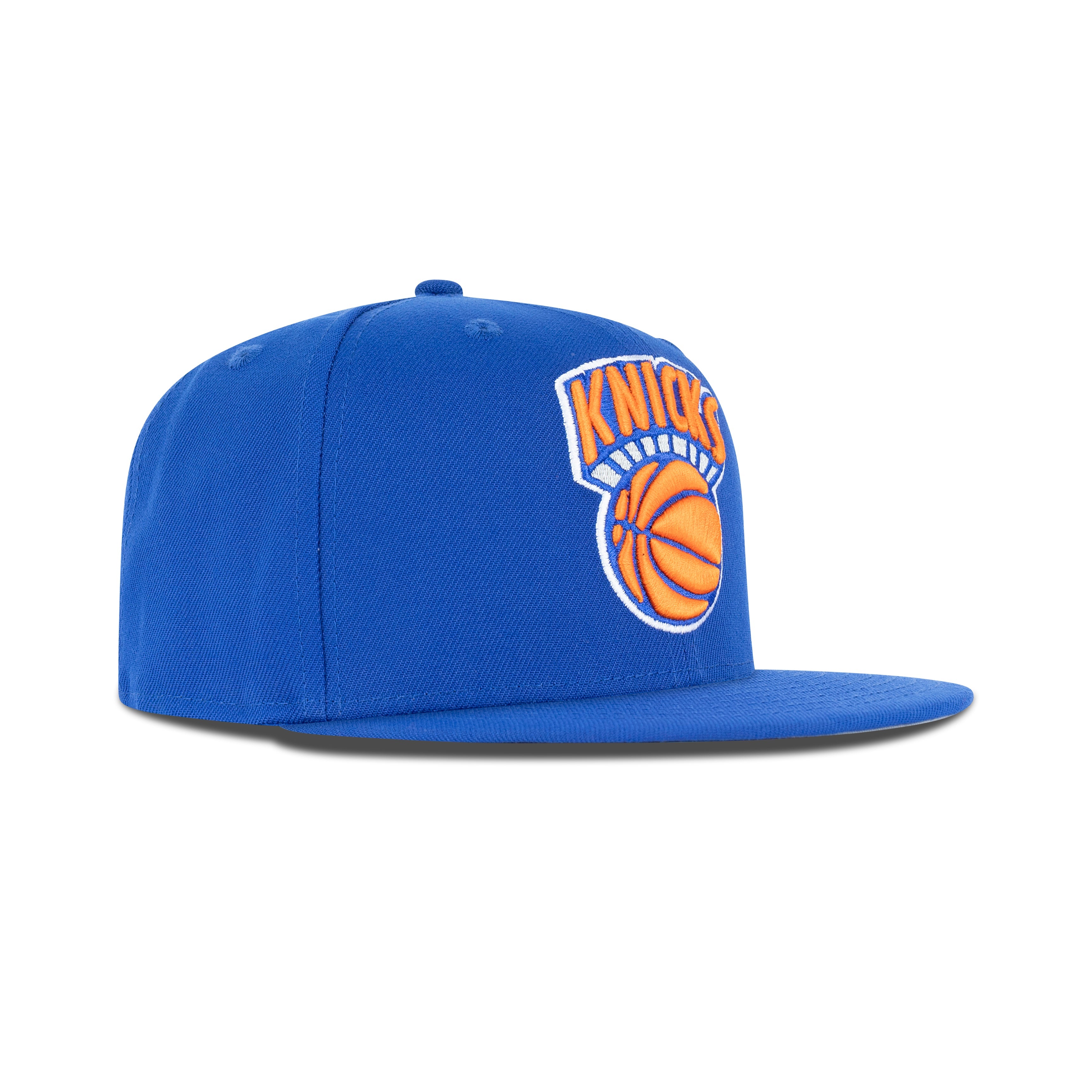 New Era New York Knicks Fitted Grey Bottom "Royal Orange"