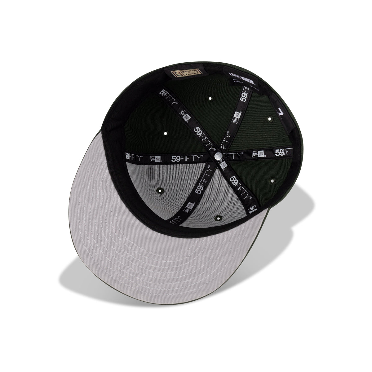 New Era New York Knicks Fitted Gray Bottom "Dark Seaweed Rush Orange White" (2015 All Star Game Embroidery)