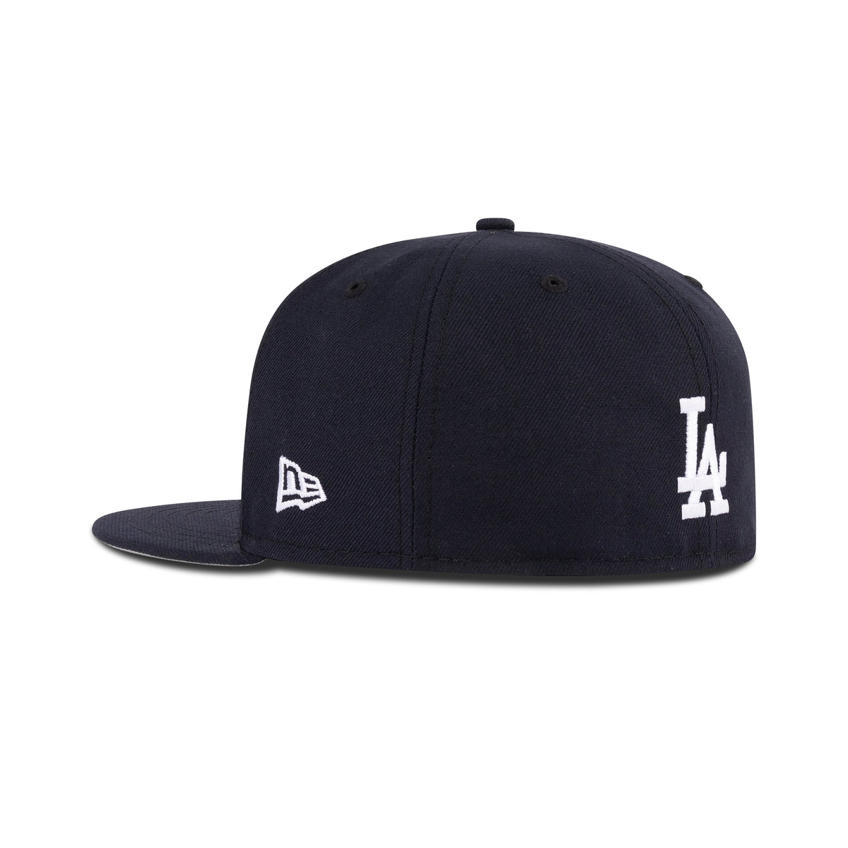New Era Los Angeles Dodgers Fitted Grey Bottom "Navy Snow White Metallic Blue Metallic Red" (60th Dodger Stadium Embroidery)