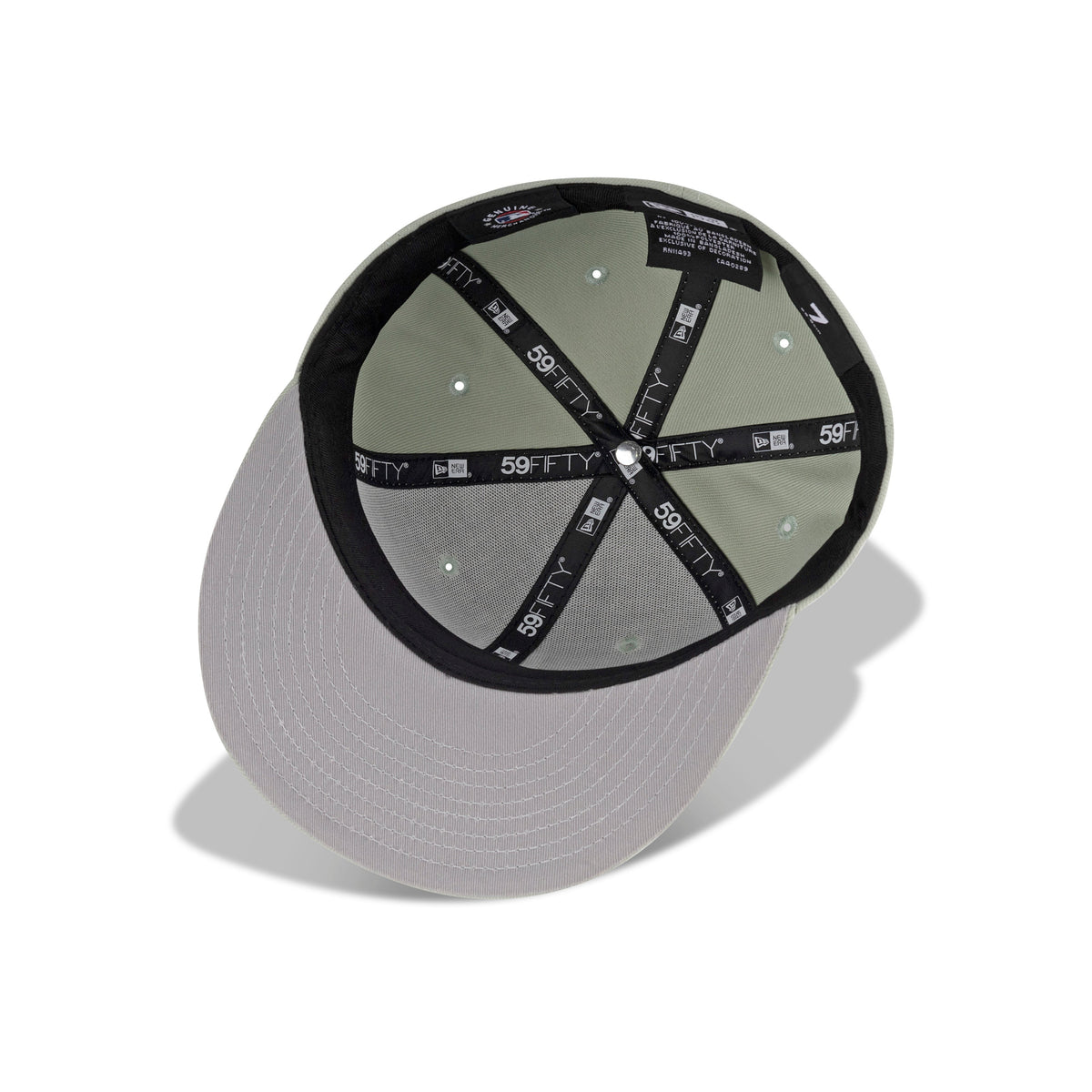 New Era Los Angeles Dodgers Color Pack Fitted Gray Bottom "Everest Green"