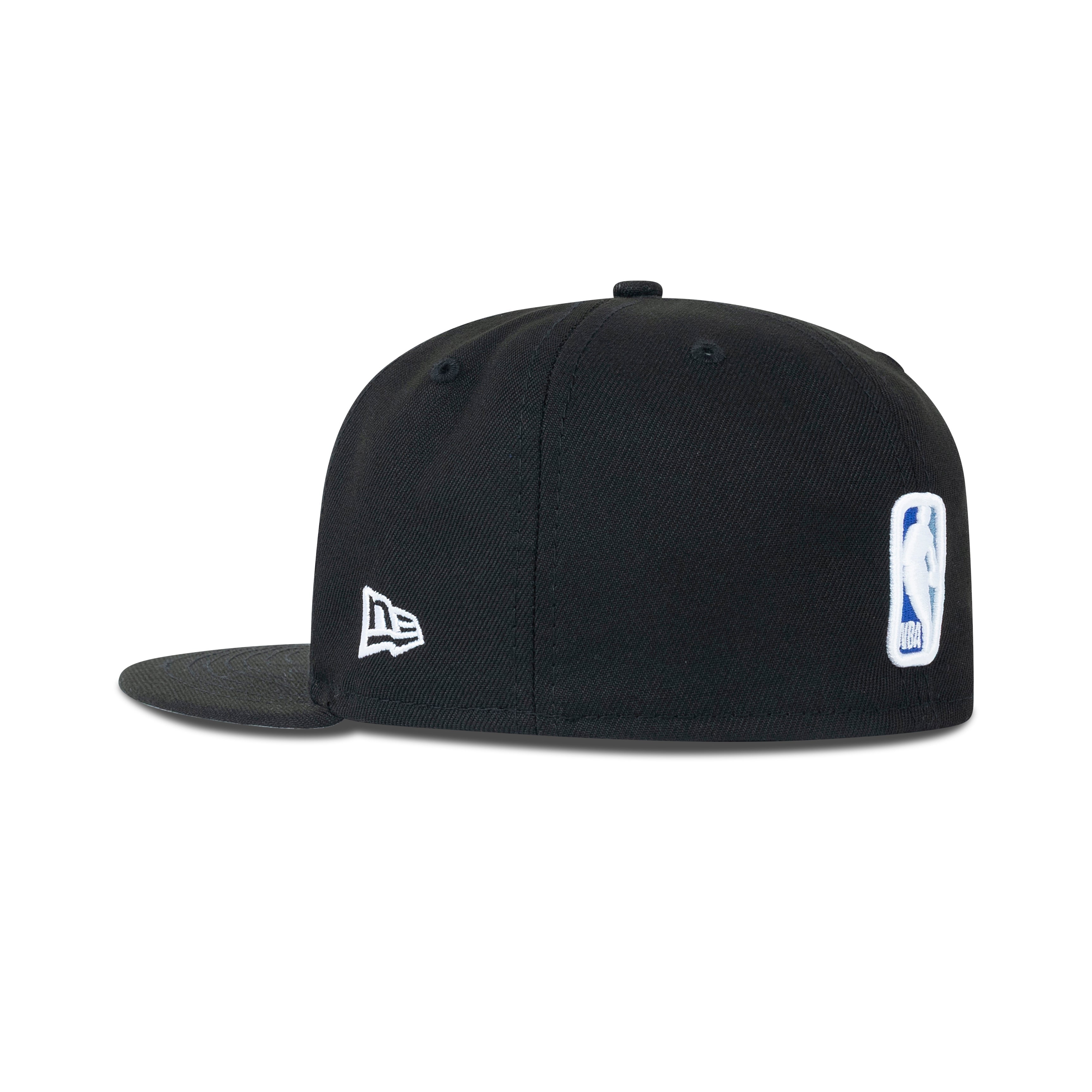 New Era Los Angeles Lakers Fitted Grey Bottom "Black Sky" (17X Champs Embroidery)
