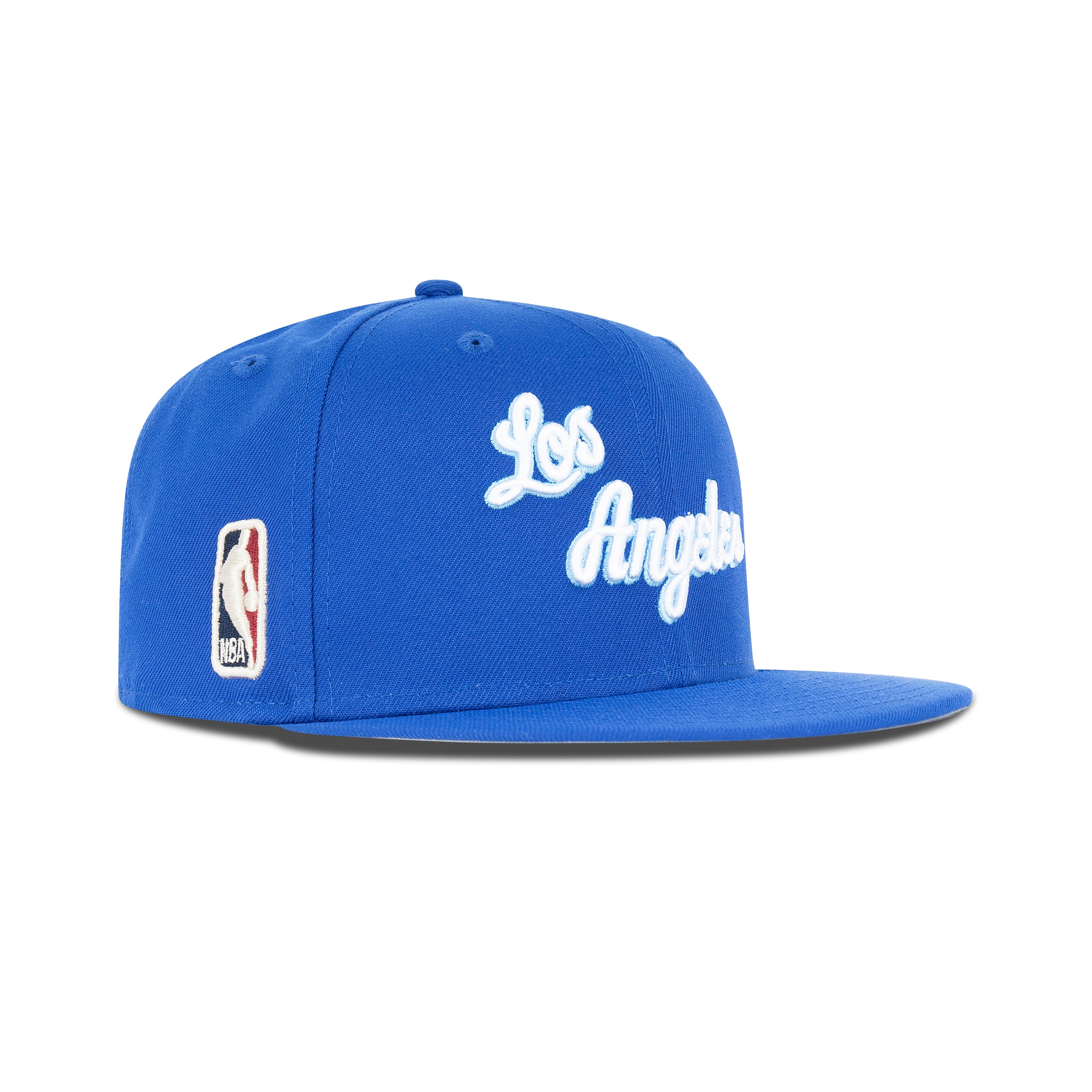 New Era Los Angeles Lakers Snapback Grey Bottom "Royal White Sky" (NBA Logo Embroidery)