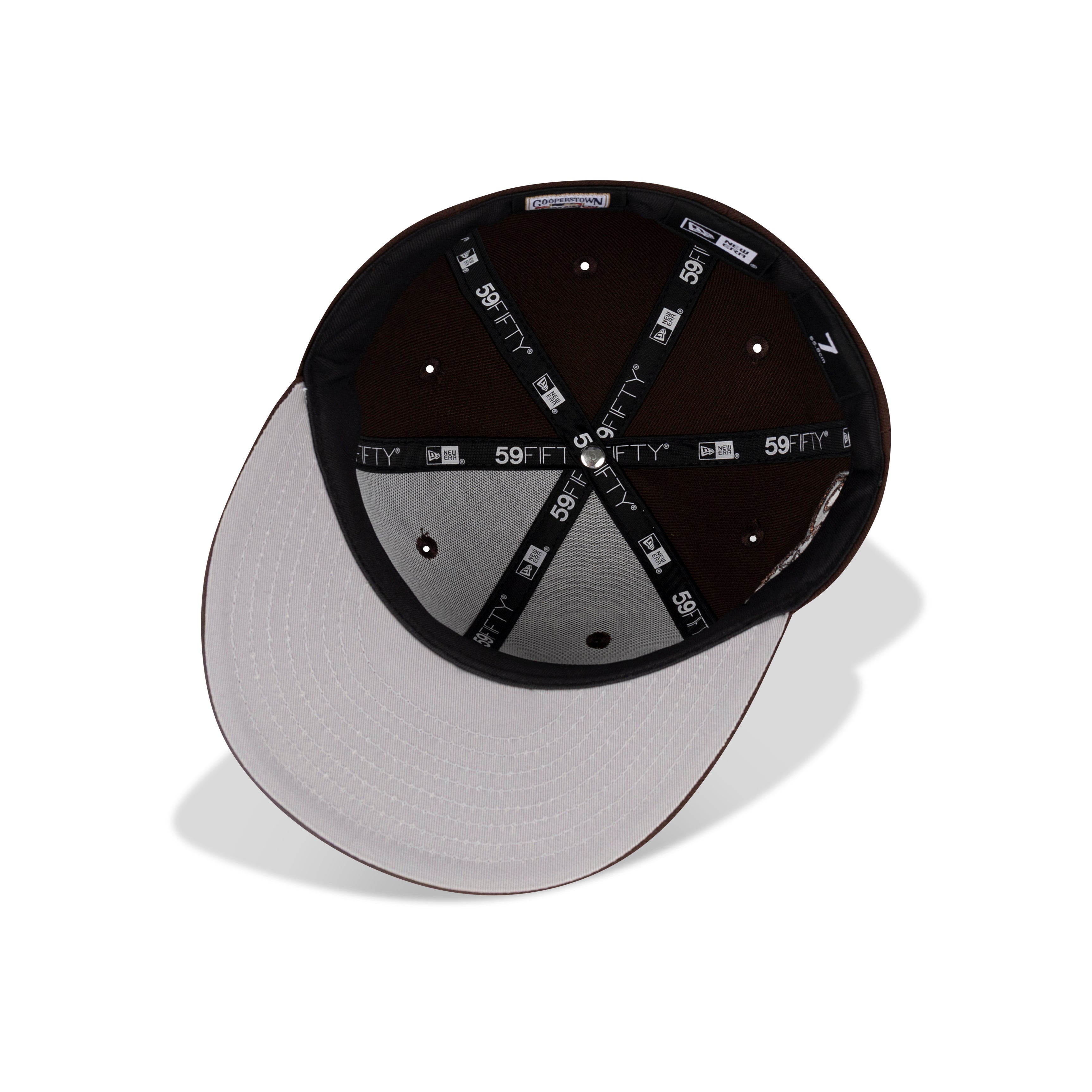 New Era Seattle Mariners Fitted Grey Bottom "Brown White Copper" (20th Anniversary Embroidery)