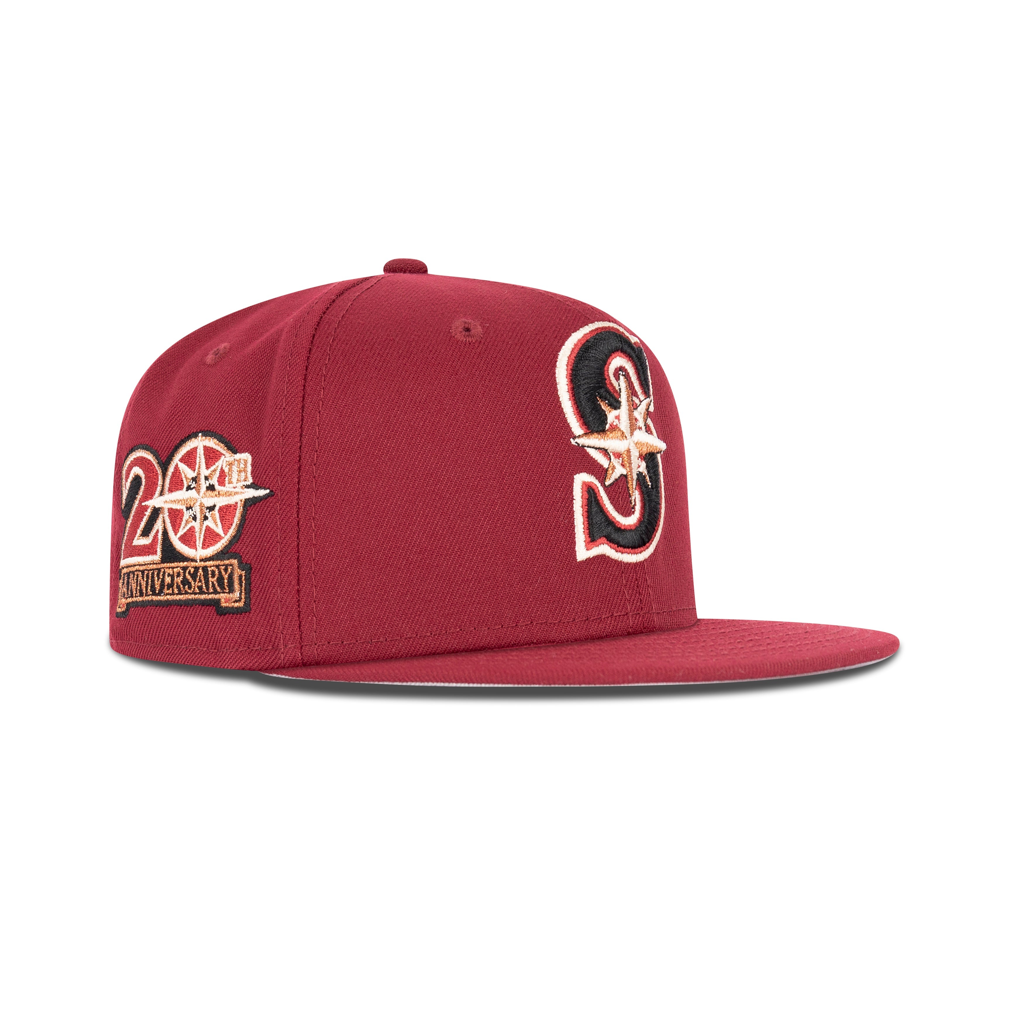 New Era Seattle Mariners Fitted Grey Bottom 