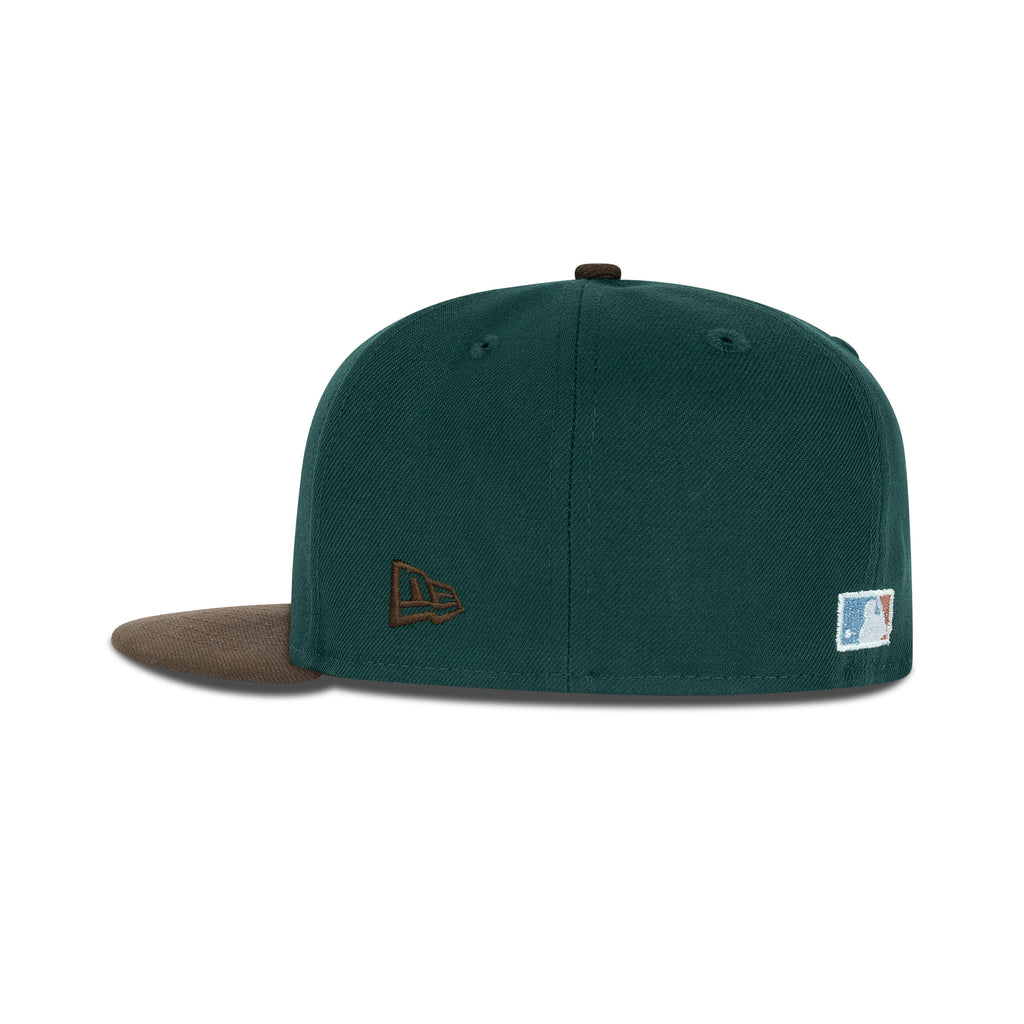 New Era Seattle Mariners Fitted Sky Bottom "Green Brown Copper Metallic" (1977-2007 30th Anniversary Embroidery)