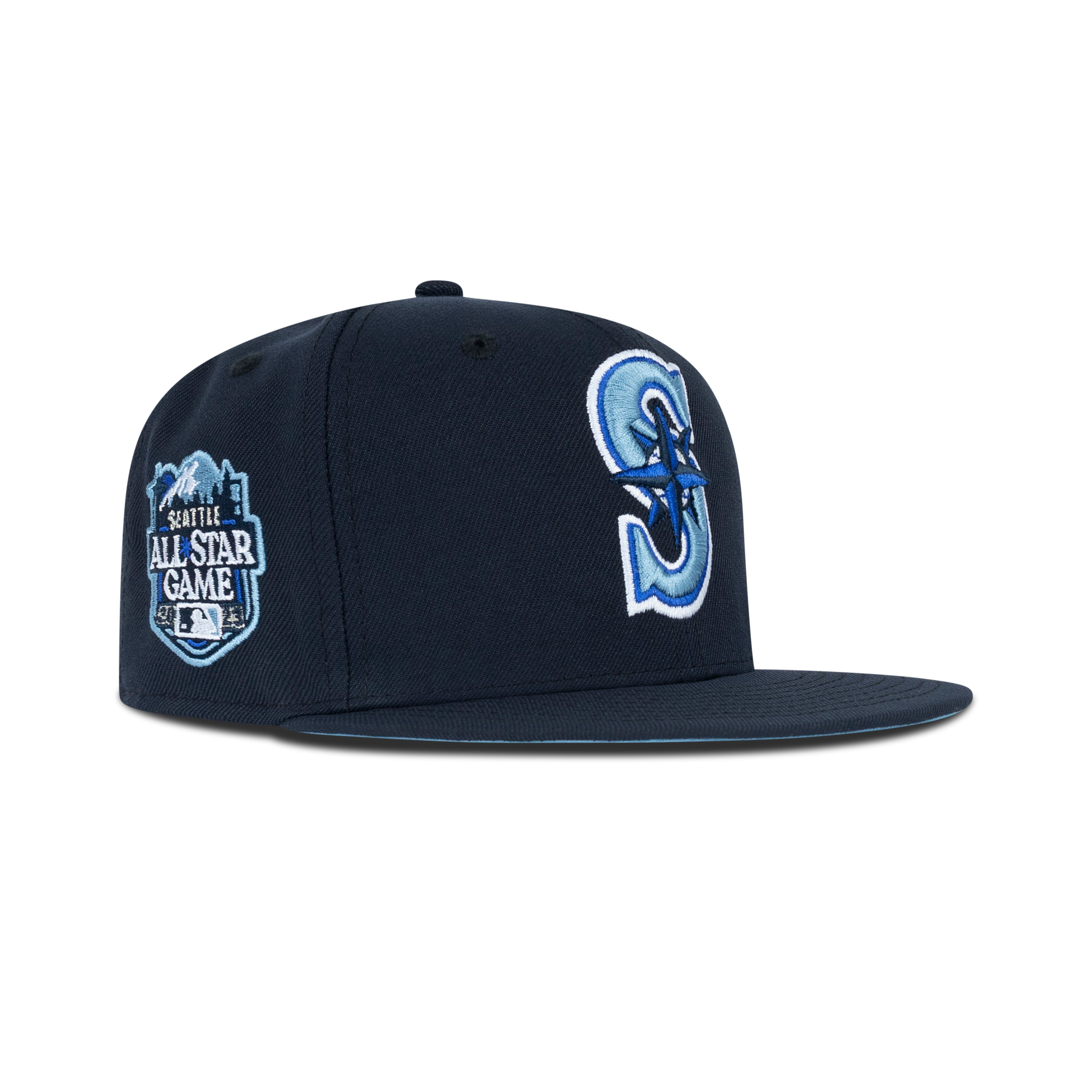 New Era Seattle Mariners Fitted Sky Bottom "Navy Sky Royal" (2023 All Star Game Embroidery)